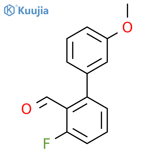2-Fluoro-6-(3-methoxyphenyl)benzaldehyde structure