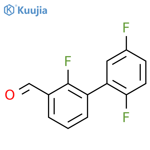 2,2',5'-trifluoro-[1,1'-biphenyl]-3-carbaldehyde structure