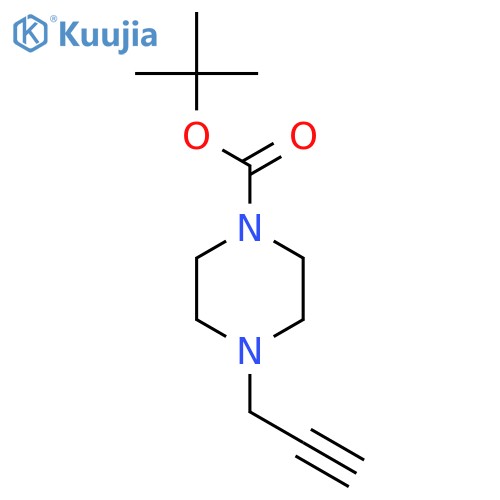 1-Boc-4-(2-propyn-1-yl)piperazine structure