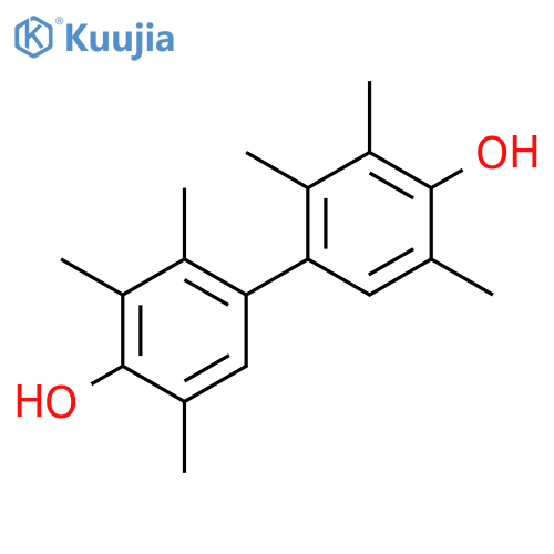 4,4'-Dihydroxy-2,2',3,3',5,5'-hexamethylbiphenyl structure
