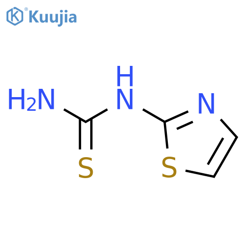 1-(1,3-Thiazol-2-yl)thiourea structure