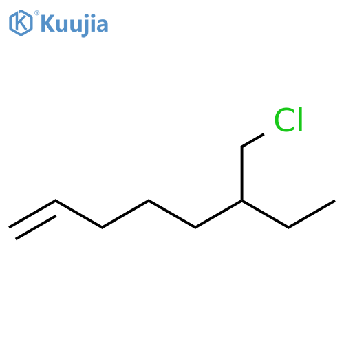 1-Octene, 6-(chloromethyl)- structure