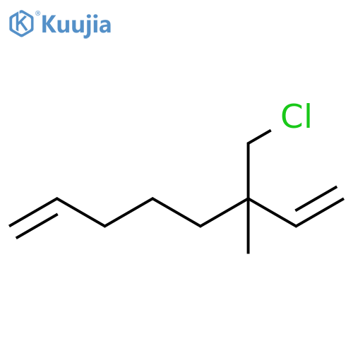 1,7-Octadiene, 3-(chloromethyl)-3-methyl- structure