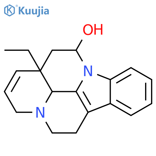 Eburnamine; (+)-form, 16-Epimer, 14,15-didehydro structure