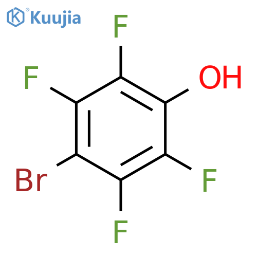 4-Bromo-2,3,5,6-tetrafluorophenol structure