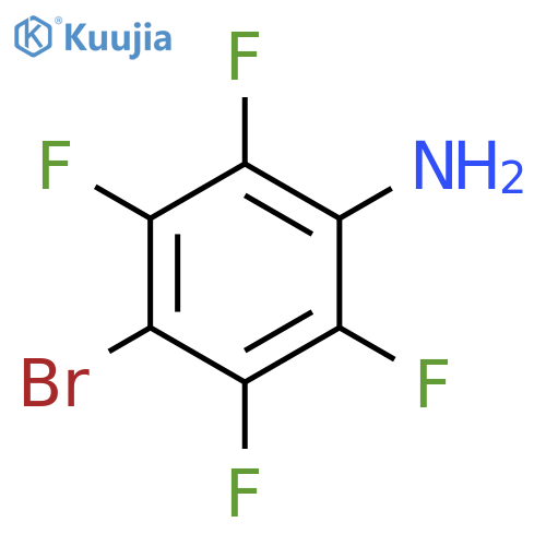 4-Bromo-2,3,5,6-tetrafluoroaniline structure