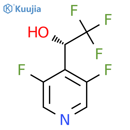(1S)-1-(3,5-difluoropyridin-4-yl)-2,2,2-trifluoroethan-1-ol structure