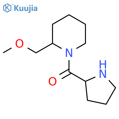 2-(Methoxymethyl)-1-prolylpiperidine structure