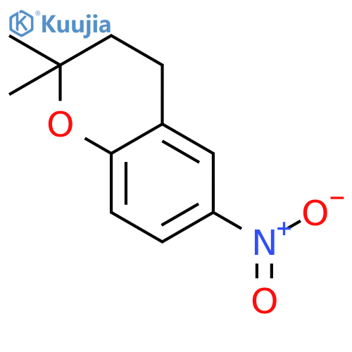 2,2-Dimethyl-6-nitro-chromane structure