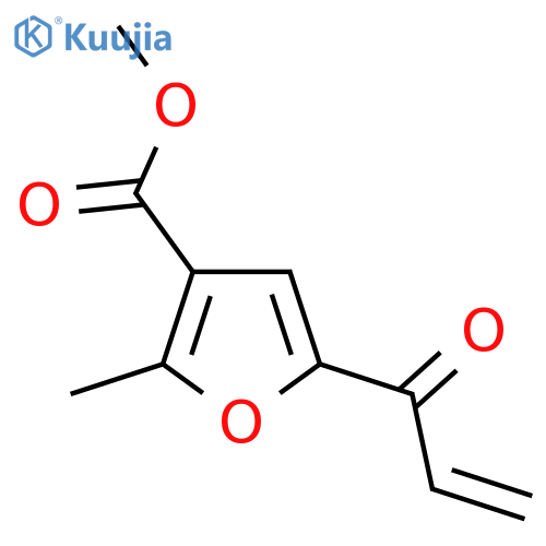 methyl 2-methyl-5-(prop-2-enoyl)furan-3-carboxylate structure