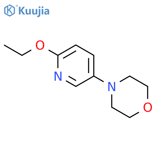4-(6-Ethoxypyridin-3-yl)morpholine structure