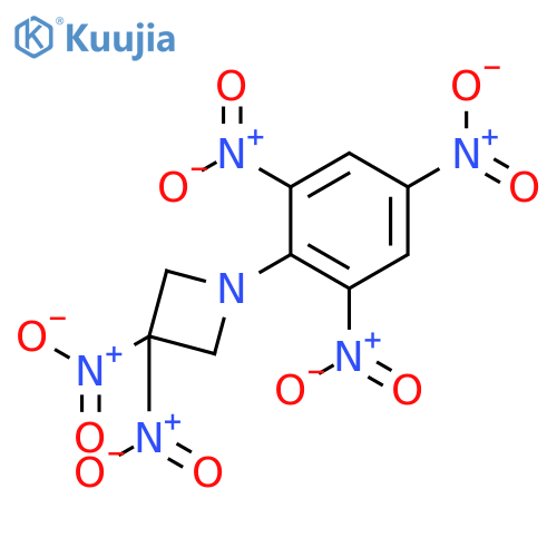 Azetidine, 3,3-dinitro-1-(2,4,6-trinitrophenyl)- structure