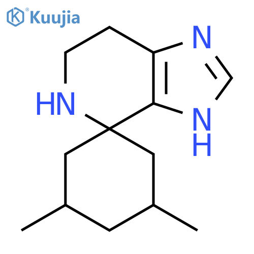 Spiro[cyclohexane-1,4'-[4H]imidazo[4,5-c]pyridine], 3',5',6',7'-tetrahydro-3,5-dimethyl- structure