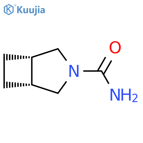 (1R,5S)-3-Azabicyclo[3.2.0]heptane-3-carboxamide structure