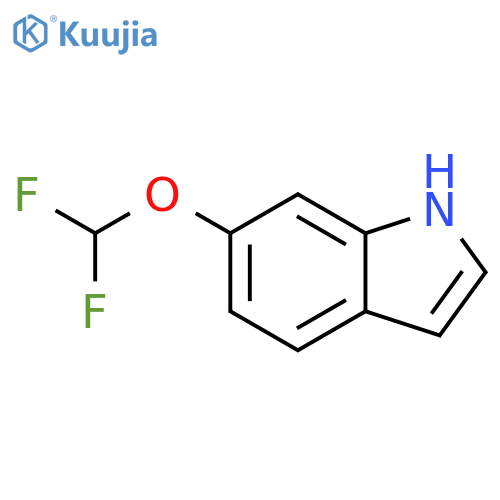 6-(Difluoromethoxy)-1H-indole structure