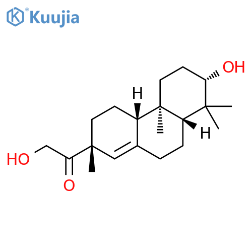 Ethanone, 1-[(2R,4aS,4bR,7S,8aR)-2,3,4,4a,4b,5,6,7,8,8a,9,10-dodecahydro-7-hydroxy-2,4b,8,8-tetramethyl-2-phenanthrenyl]-2-hydroxy- structure