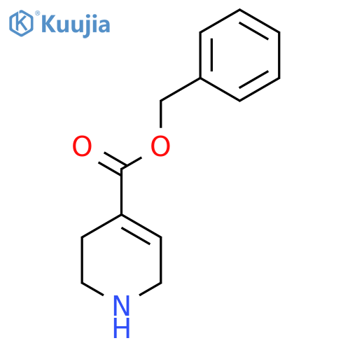 Benzyl 1,2,3,6-tetrahydropyridine-4-carboxylate structure