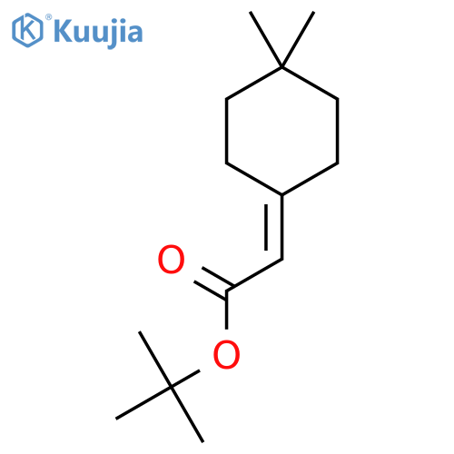 Tert-butyl 2-(4,4-dimethylcyclohexylidene)acetate structure