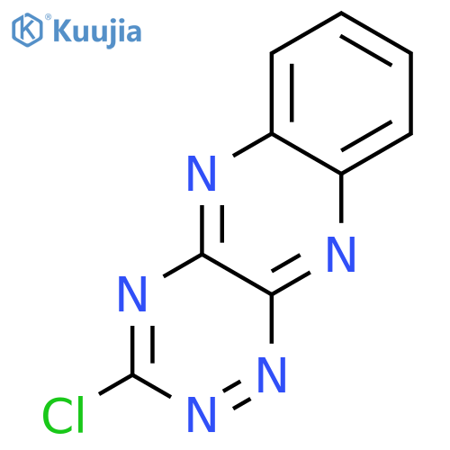 1,2,4-Triazino[5,6-b]quinoxaline, 3-chloro- structure