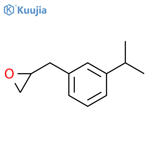 Oxirane, 2-[[3-(1-methylethyl)phenyl]methyl]- structure
