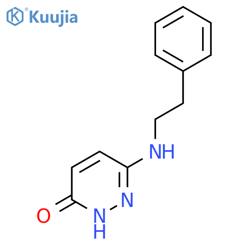 6-(Phenethylamino)pyridazin-3-ol structure