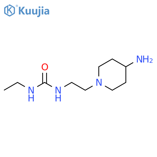 Urea, N-[2-(4-amino-1-piperidinyl)ethyl]-N'-ethyl- structure