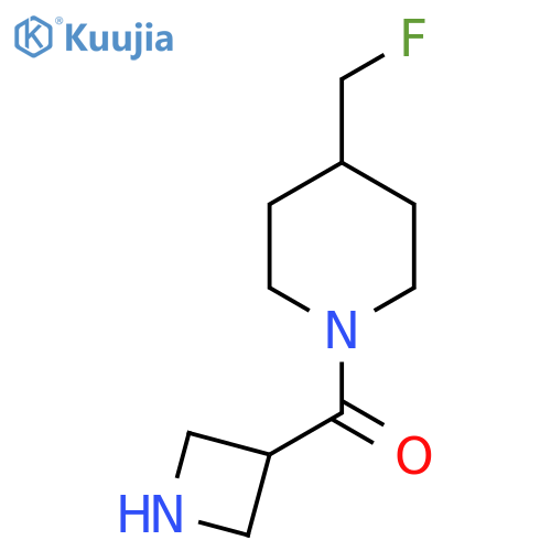 Azetidin-3-yl(4-(fluoromethyl)piperidin-1-yl)methanone structure