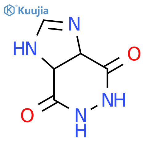 5,6-Dihydro-1H-imidazo[4,5-d]pyridazine-4,7(3aH,7aH)-dione structure