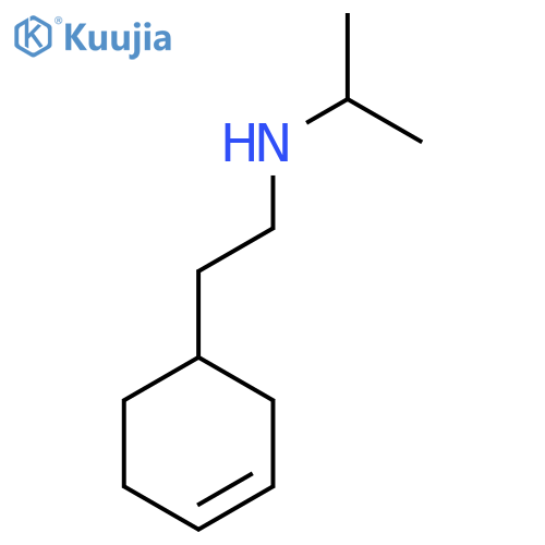 [2-(Cyclohex-3-en-1-yl)ethyl](propan-2-yl)amine structure
