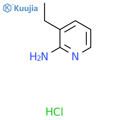 3-Ethylpyridin-2-amine hydrochloride structure