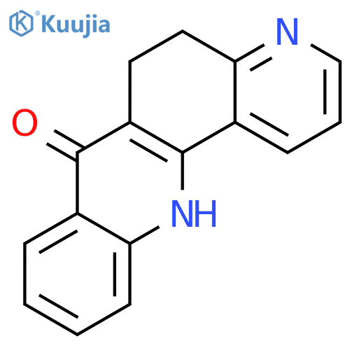Benzo[b][1,7]phenanthrolin-7(5H)-one, 6,12-dihydro- structure