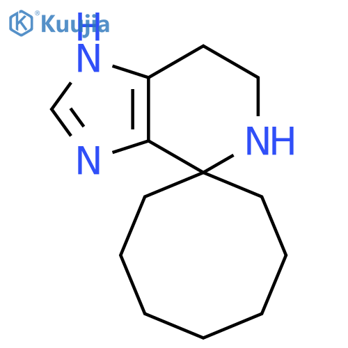 3',5',6',7'-tetrahydrospirocyclooctane-1,4'-imidazo4,5-cpyridine structure