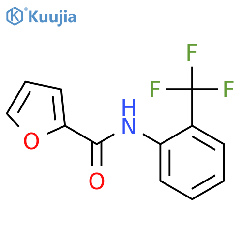 N-[2-(trifluoromethyl)phenyl]furan-2-carboxamide structure