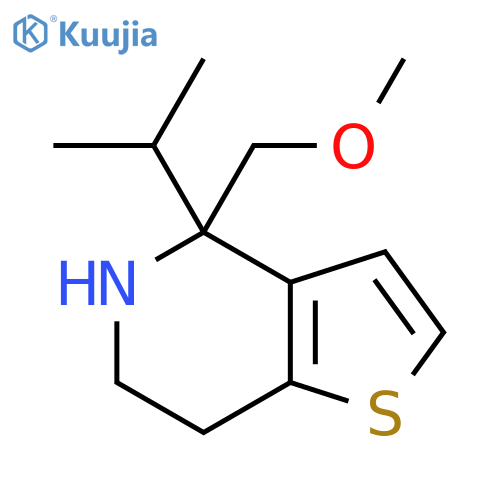 4-(methoxymethyl)-4-(propan-2-yl)-4H,5H,6H,7H-thieno3,2-cpyridine structure