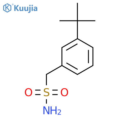 (3-tert-butylphenyl)methanesulfonamide structure