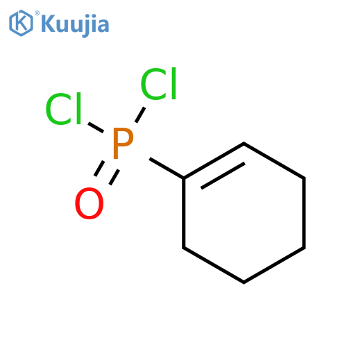Cyclohexene-1-phosphonic acid dichloride structure
