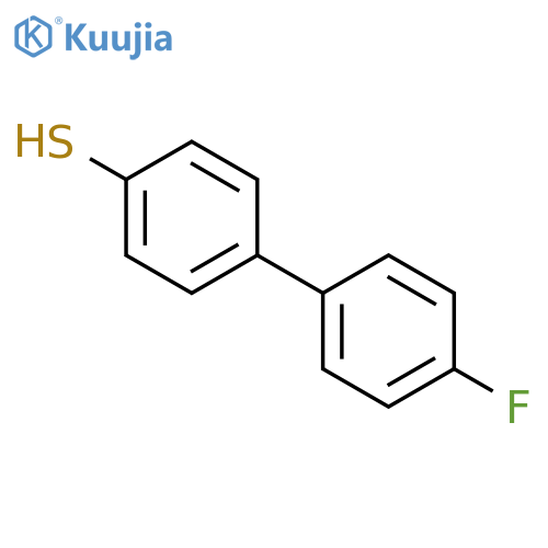 4-(4-fluorophenyl)benzenethiol structure