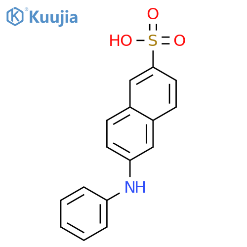 2-Naphthalenesulfonicacid, 6-(phenylamino)- structure