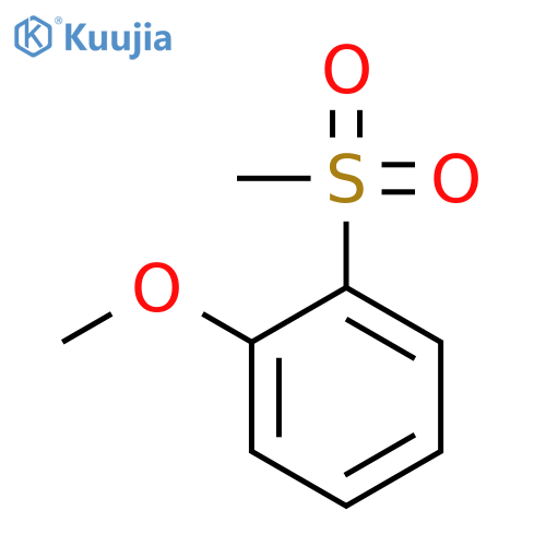 Benzene, methoxy(methylsulfonyl)- structure