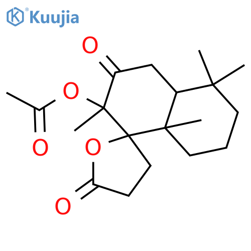 8-Hydroxy-14,15,16-trinor-7-oxo-13,9-labdanolide; (8β,9α)-form, 8-Ac structure