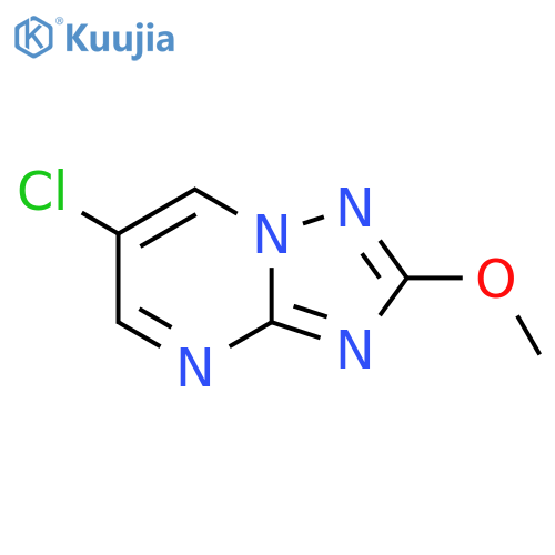 6-chloro-2-methoxy-1,2,4triazolo1,5-apyrimidine structure