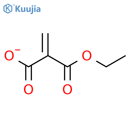 2-(ethyl carboxy)prop-2-enoic acid structure