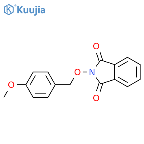 1H-Isoindole-1,3(2H)-dione, 2-[(4-methoxyphenyl)methoxy]- structure
