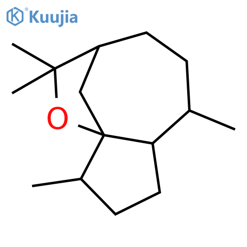 (3R,6S,6aR,9S)-2,2,6,9-tetramethyloctahydro-2H-3,9a-methanocyclopenta[b]oxocine structure