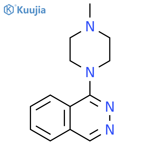 Phthalazine, 1-(4-methyl-1-piperazinyl)- structure