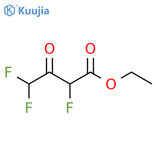 ethyl 2,4,4-trifluoro-3-oxobutanoate structure