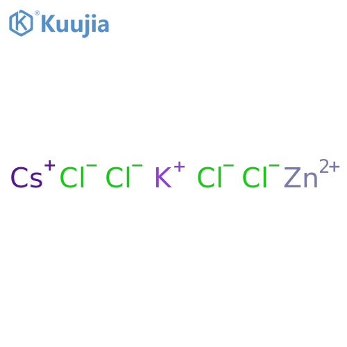 Cesium potassium zinc chloride structure