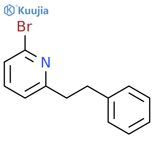 Pyridine, 2-bromo-6-(2-phenylethyl)- structure