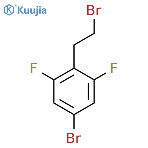 5-bromo-2-(2-bromoethyl)-1,3-difluorobenzene structure