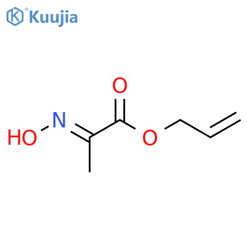 Propanoic acid,2-(hydroxyimino)-, 2-propen-1-yl ester, (2E)- structure
